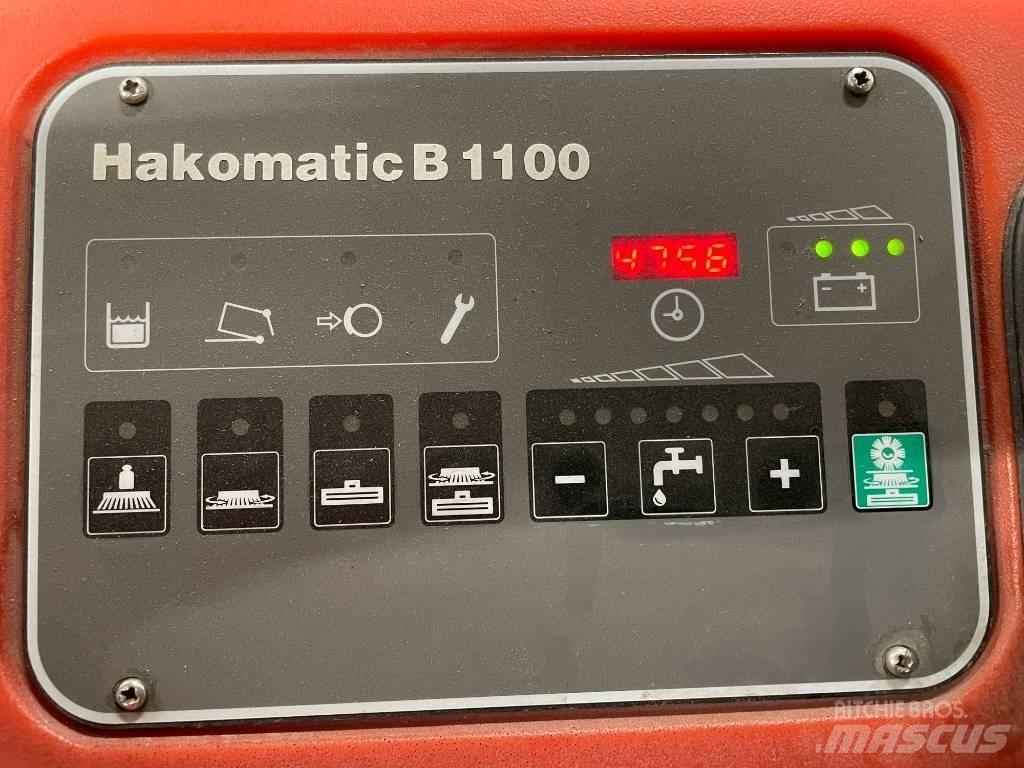 Hako B 1100 Kombine süpürücü-temizleyiciler