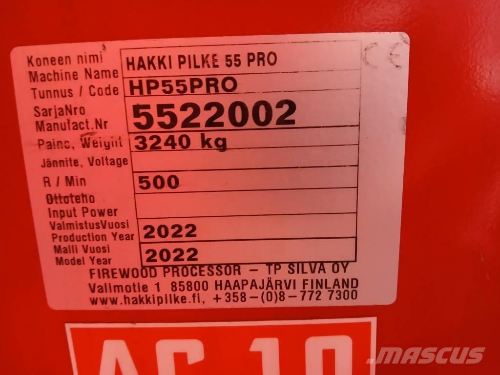 Hakki Pilke 55 Pro Odun kirma, yarma ve dograma makinasi