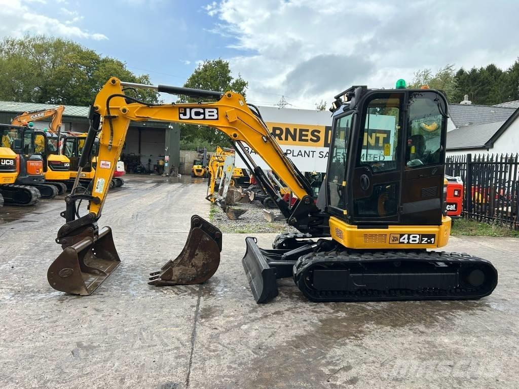 JCB 48 Z-1 Mini ekskavatörler, 7 tona dek
