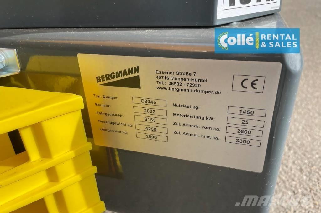 Bergmann C804e | 2022 Belden kirma kamyonlar