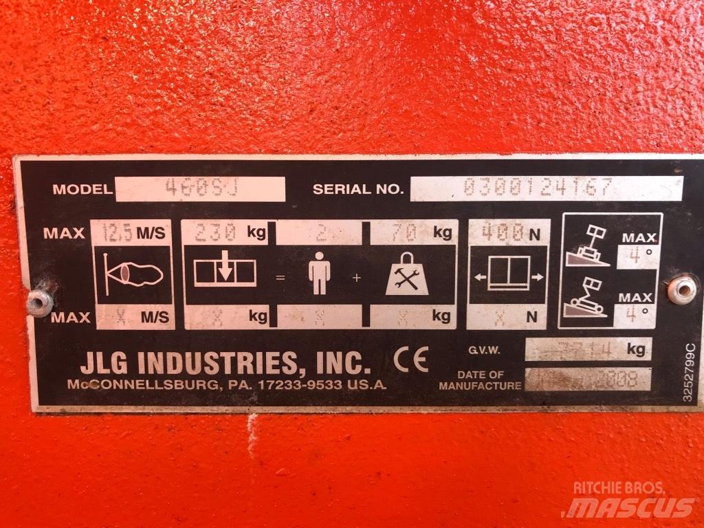 JLG 460 SJ Teleskopik personel platformları