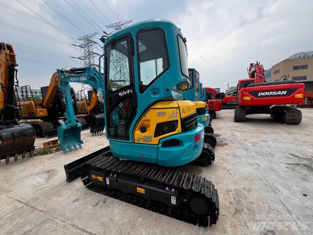 Kubota U 35 Mini ekskavatörler, 7 tona dek