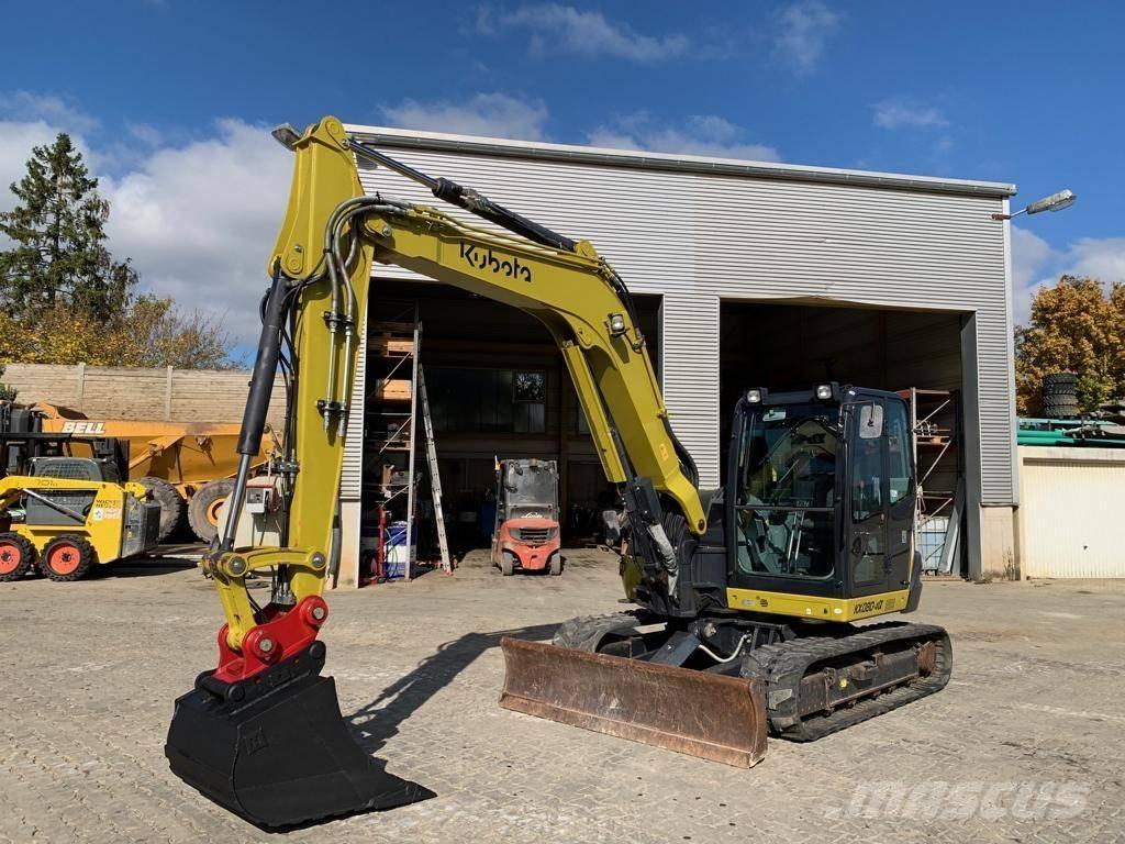 Kubota KX080-4@ Midi ekskavatörler 7 - 12 t
