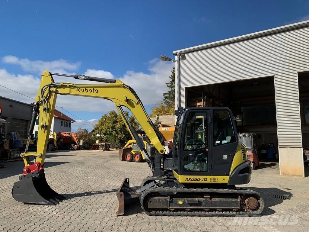 Kubota KX080-4@ Midi ekskavatörler 7 - 12 t