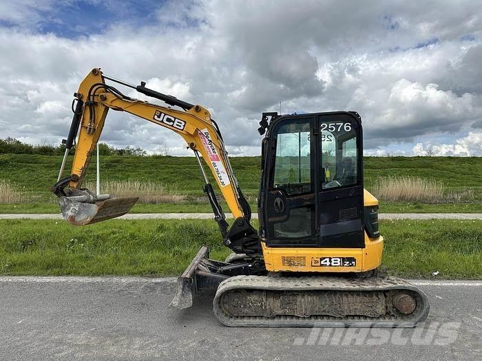JCB 48Z-1 Mini ekskavatörler, 7 tona dek