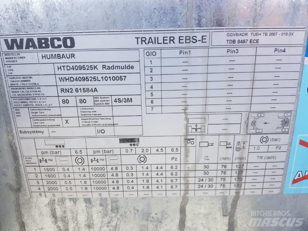Humbaur HTD 409525K Alçak yükleyici