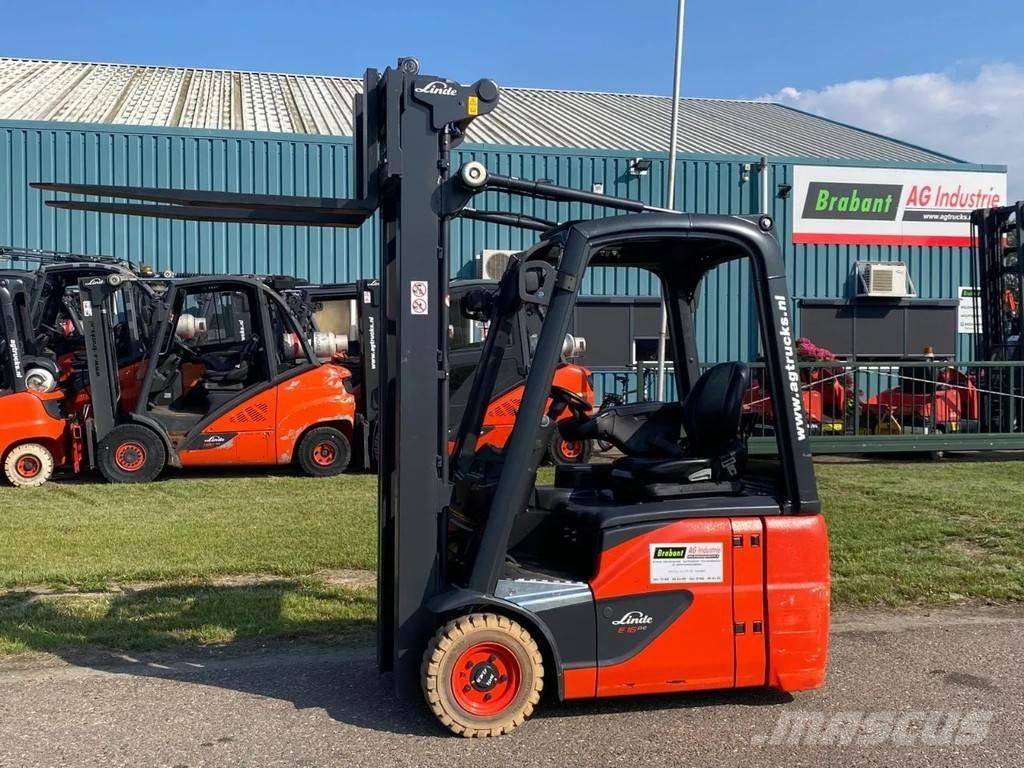 Linde E16C-02 Elektrikli forkliftler
