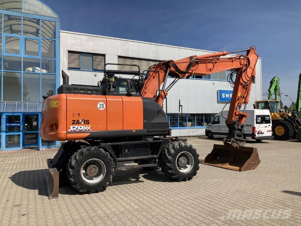 Hitachi ZX 170 W-6 Lastik tekerli ekskavatörler