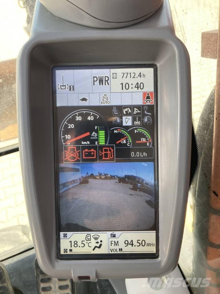 Hitachi ZX 170 W-6 Lastik tekerli ekskavatörler