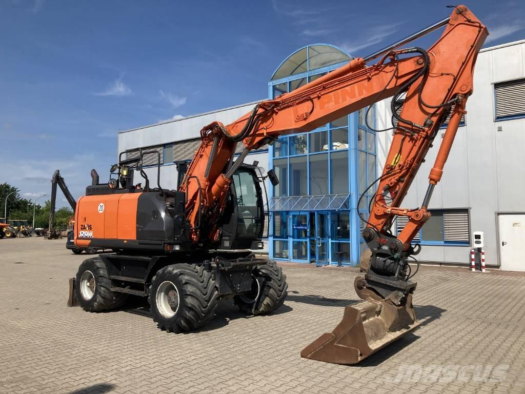 Hitachi ZX 170 W-6 Lastik tekerli ekskavatörler