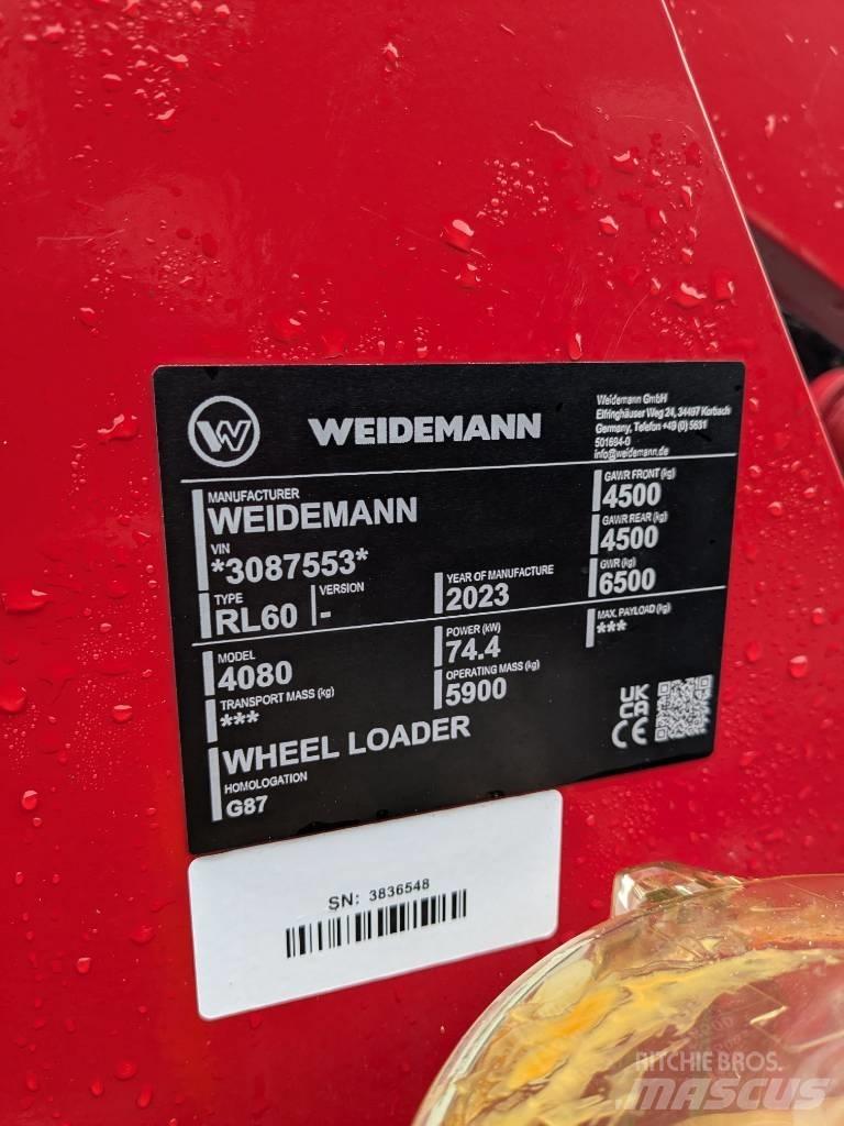 Weidemann 4080 Tekerlekli yükleyiciler