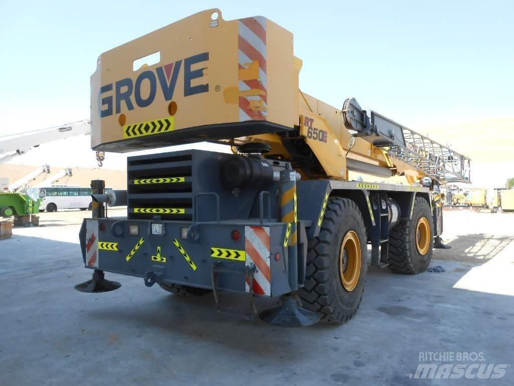 Grove RT 650 E Arazi Tipi Vinçler (RT)