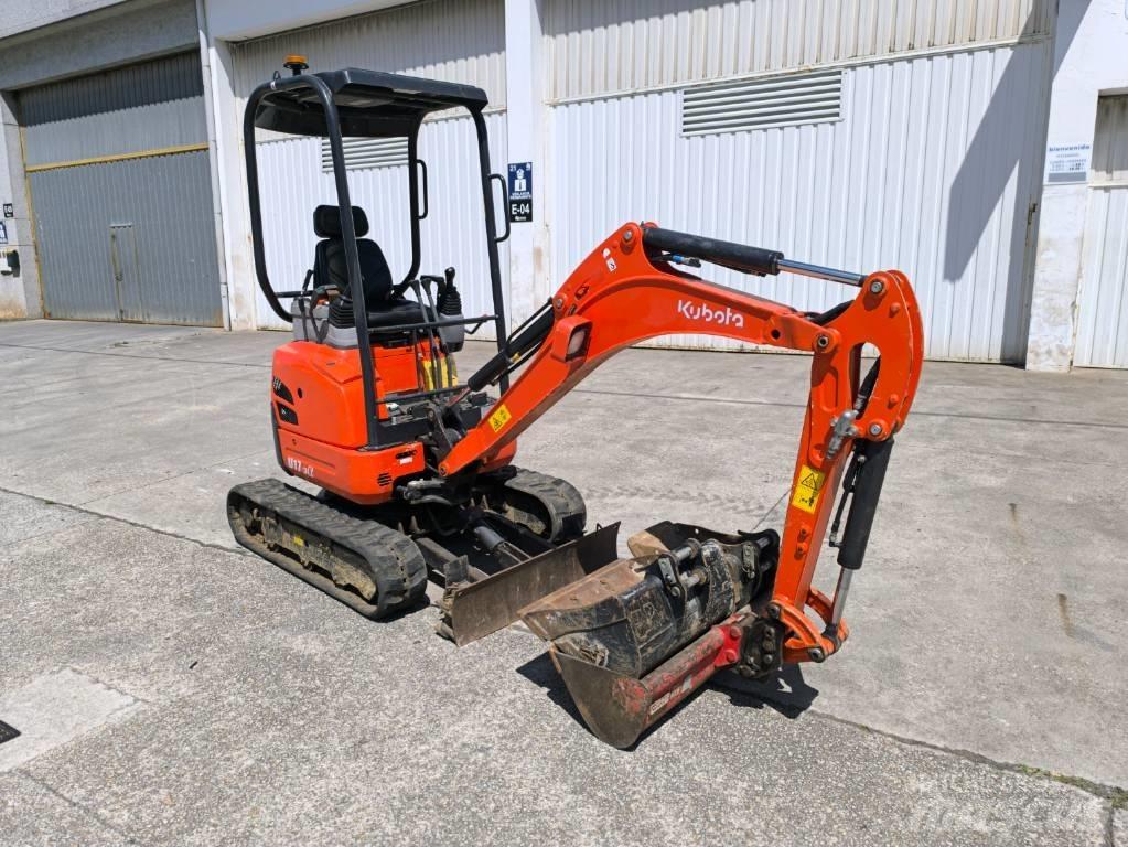 Kubota U17-3 alpha Mini ekskavatörler, 7 tona dek