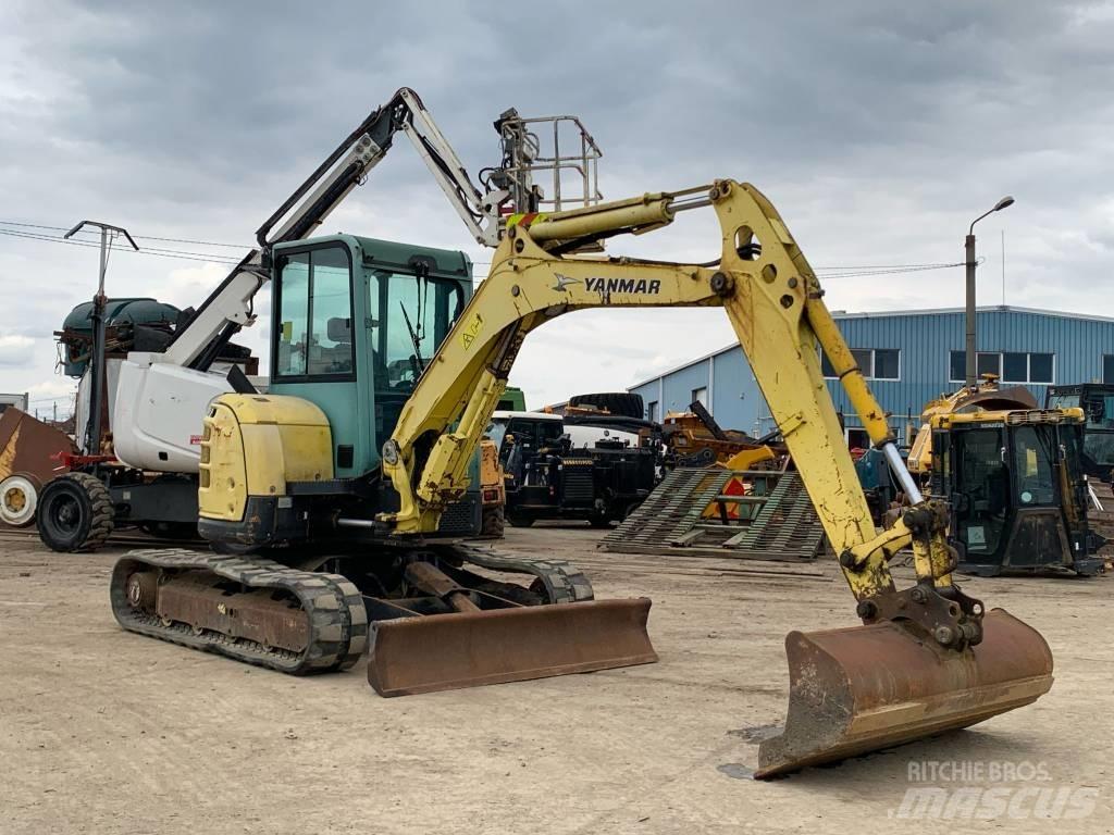 Yanmar Vio 50 Mini ekskavatörler, 7 tona dek