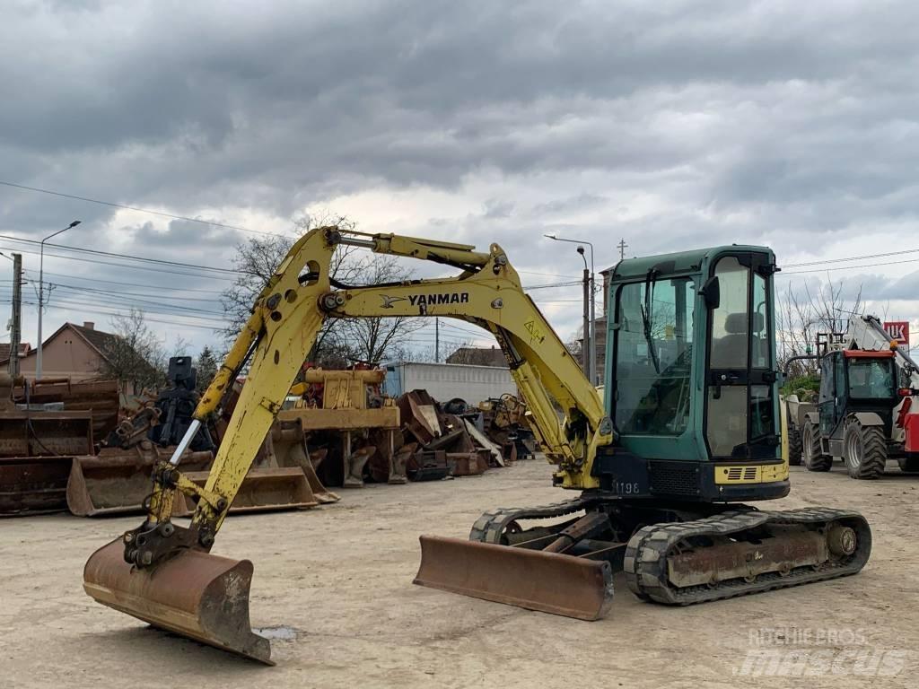 Yanmar Vio 50 Mini ekskavatörler, 7 tona dek