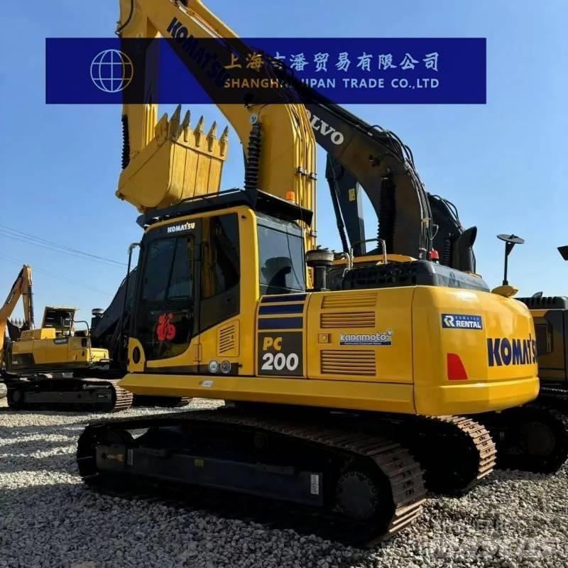Komatsu PC 200 Paletli ekskavatörler