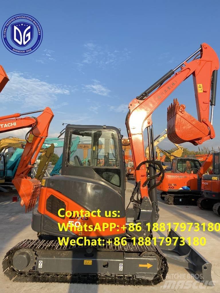 Hitachi ZX 50 U Mini ekskavatörler, 7 tona dek