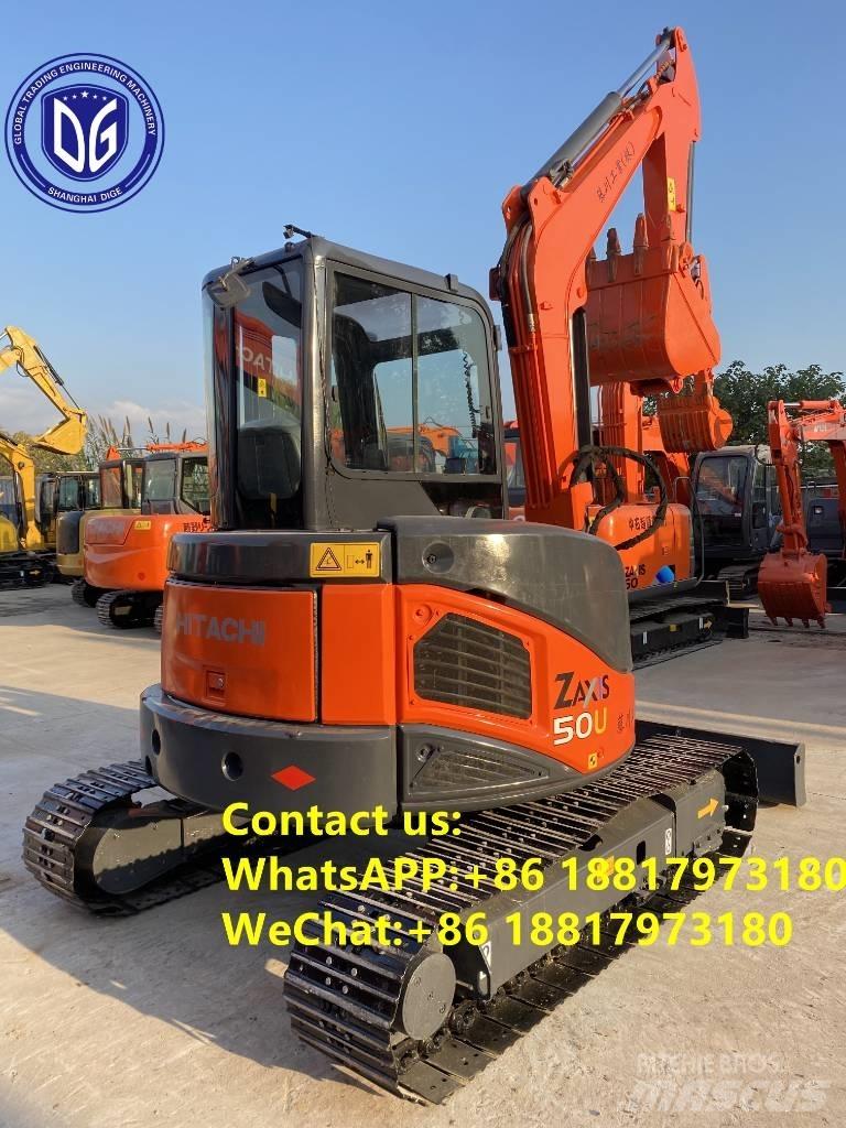Hitachi ZX 50 U Mini ekskavatörler, 7 tona dek