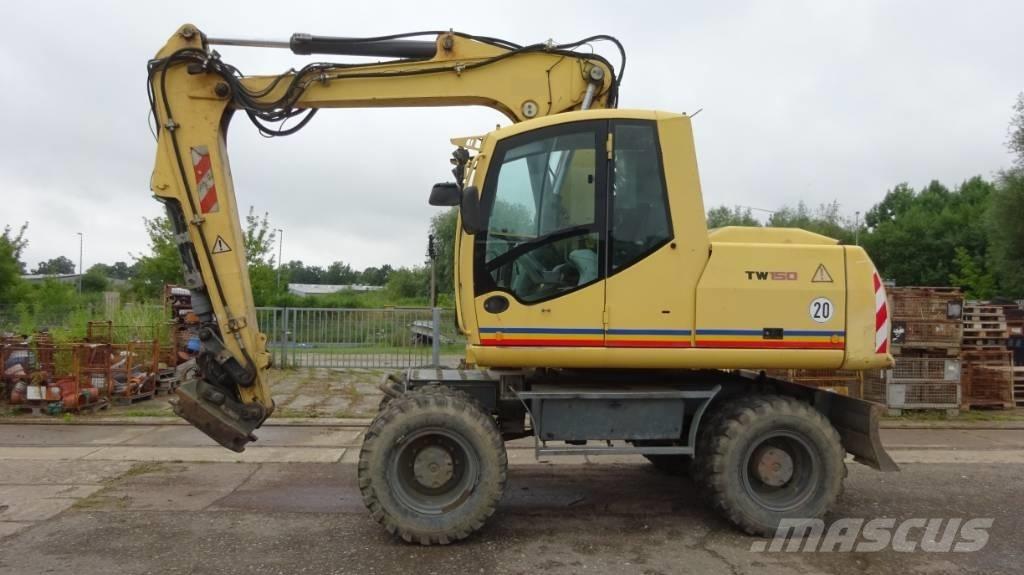 Terex TW 150 Lastik tekerli ekskavatörler