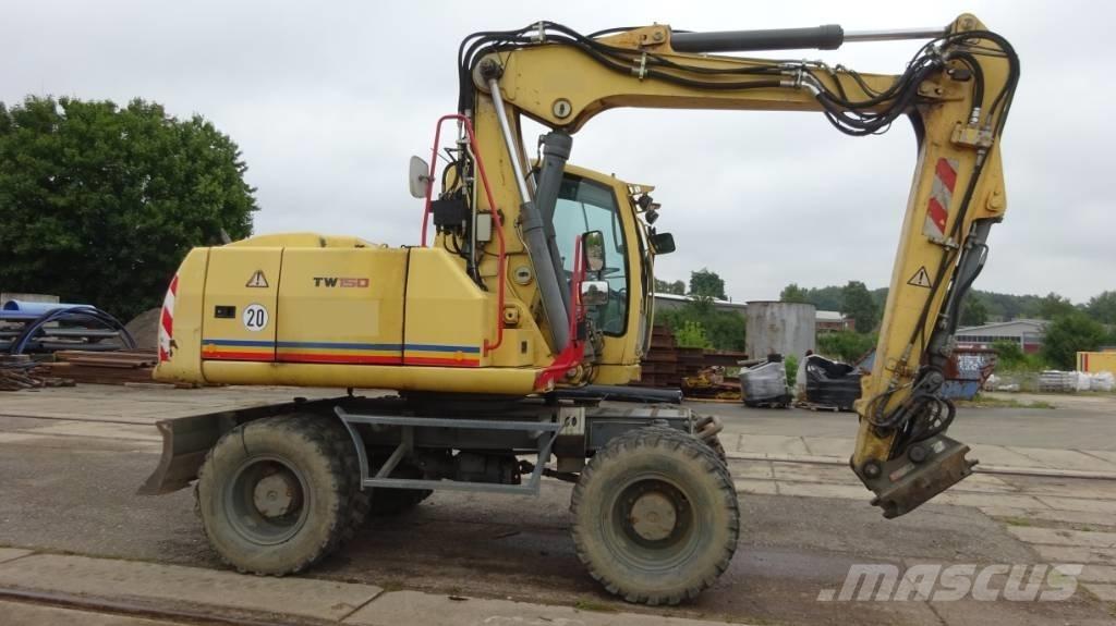 Terex TW 150 Lastik tekerli ekskavatörler
