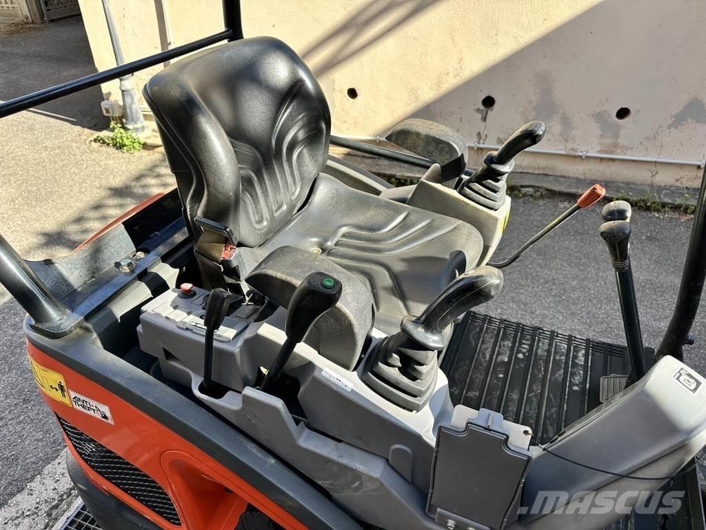 Kubota KX016-4 Mini ekskavatörler, 7 tona dek