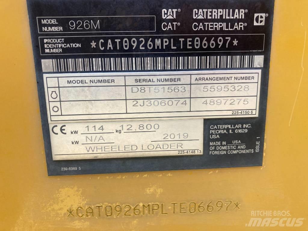 CAT 926M Tekerlekli yükleyiciler