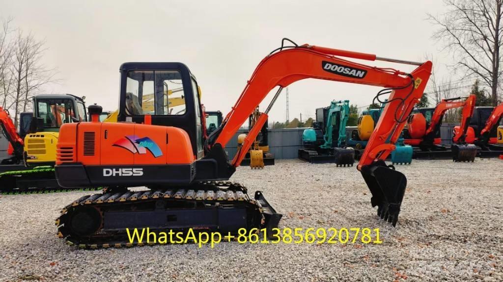 Doosan DH 55 Mini ekskavatörler, 7 tona dek