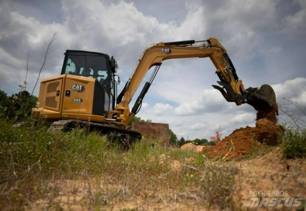 CAT 305 CR UTHYRES Mini ekskavatörler, 7 tona dek