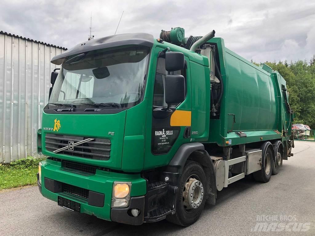 Volvo FE 280 6X2 Atik kamyonlari