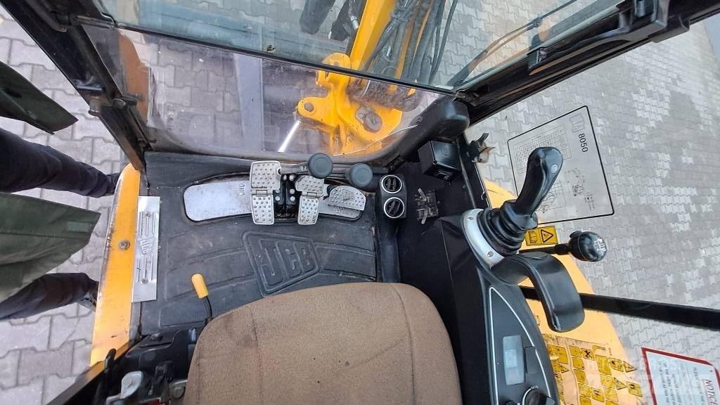 JCB 8050 Mini ekskavatörler, 7 tona dek