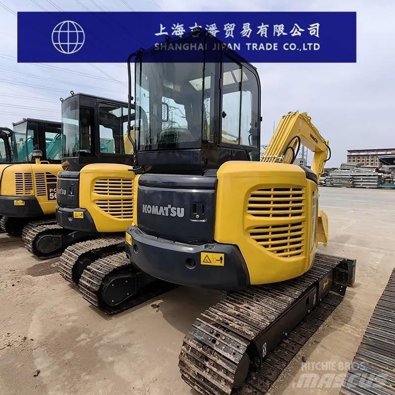 Komatsu PC 50 MR Mini ekskavatörler, 7 tona dek