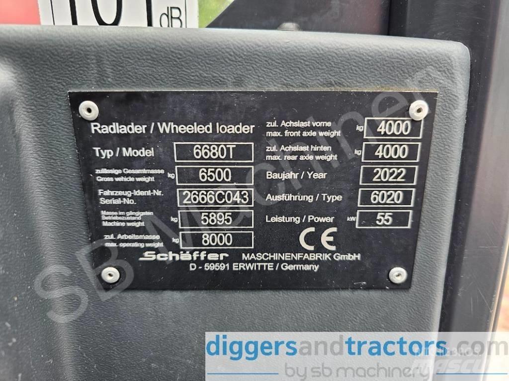 Schäffer 6680 Mini yükleyiciler