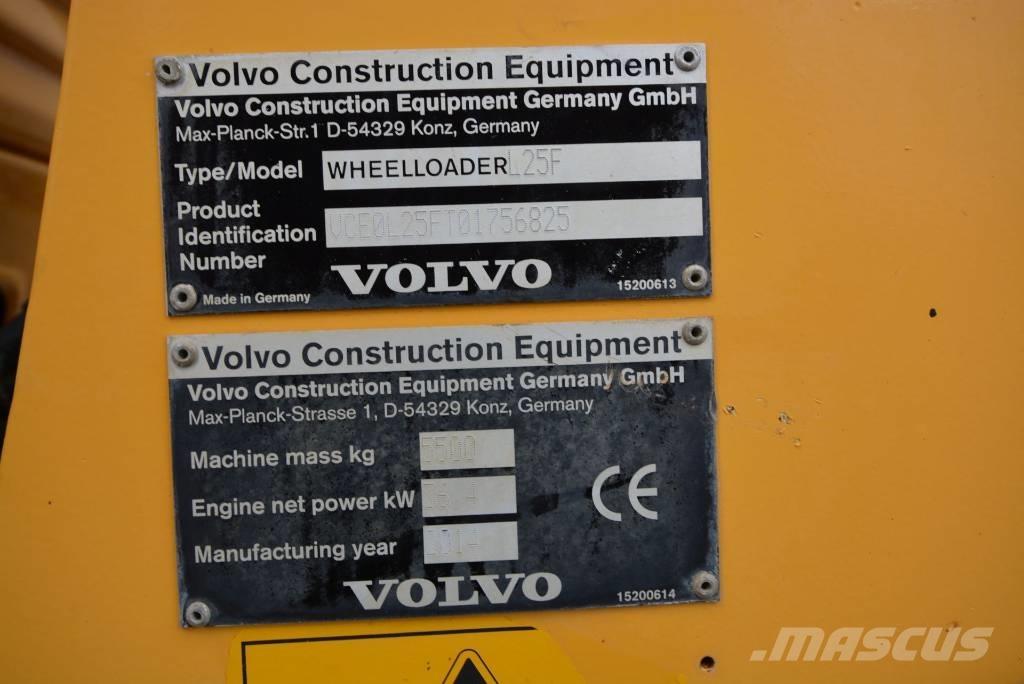 Volvo L 25 F Tekerlekli yükleyiciler