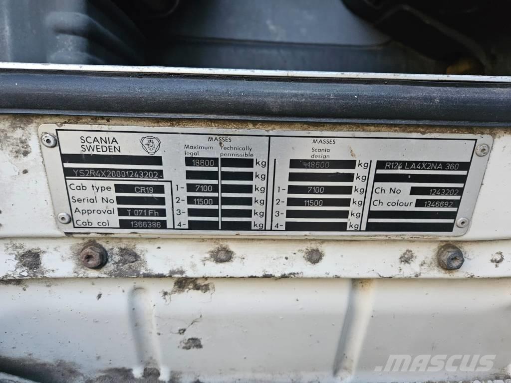 Scania 124 L 360 Çekiciler