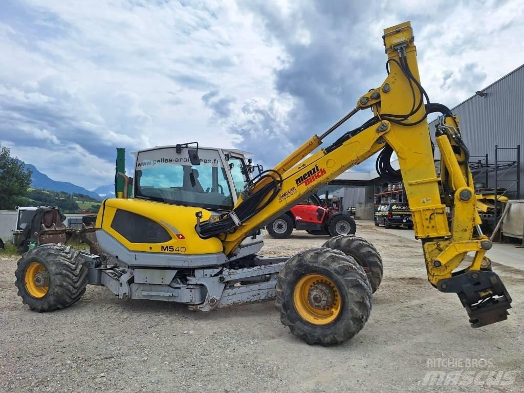 Menzi Muck M540 Özel ekskavatörler