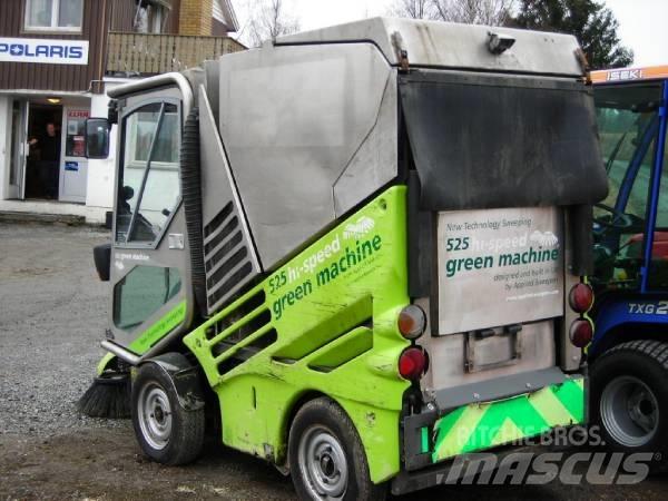 Green Machines 525 Cadde süpürücüler