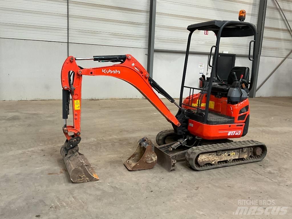 Kubota U 17-3 A Mini ekskavatörler, 7 tona dek