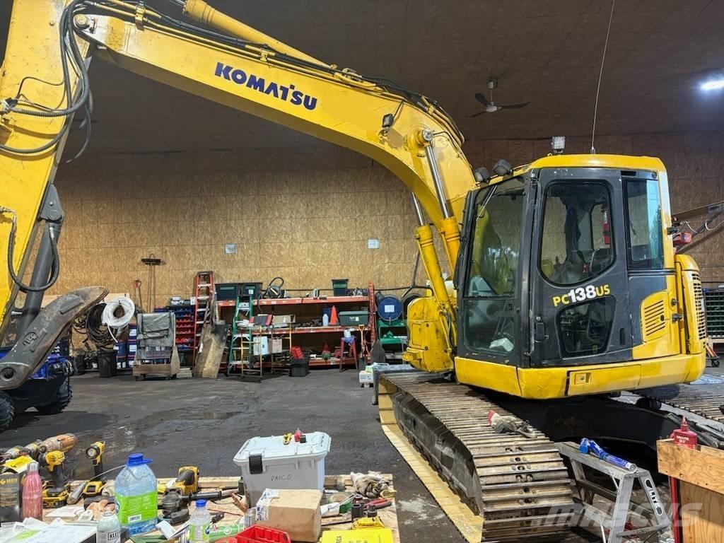 Komatsu PC 138 USLC Paletli ekskavatörler