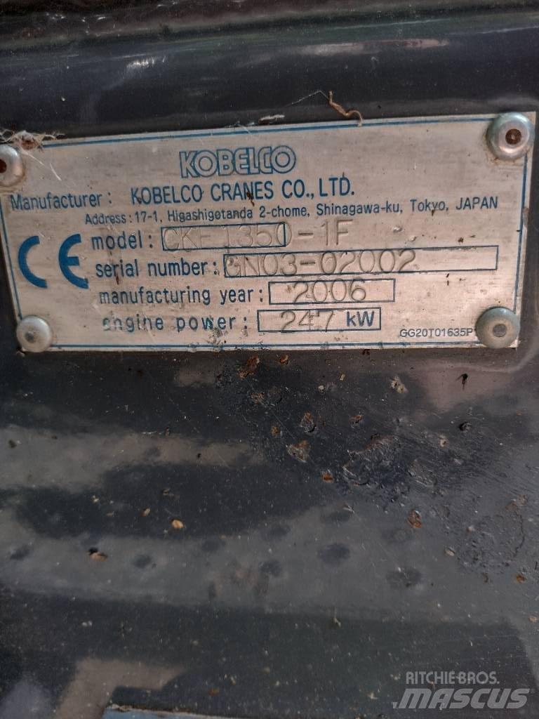 Kobelco cke1350-1F Paletli vinçler