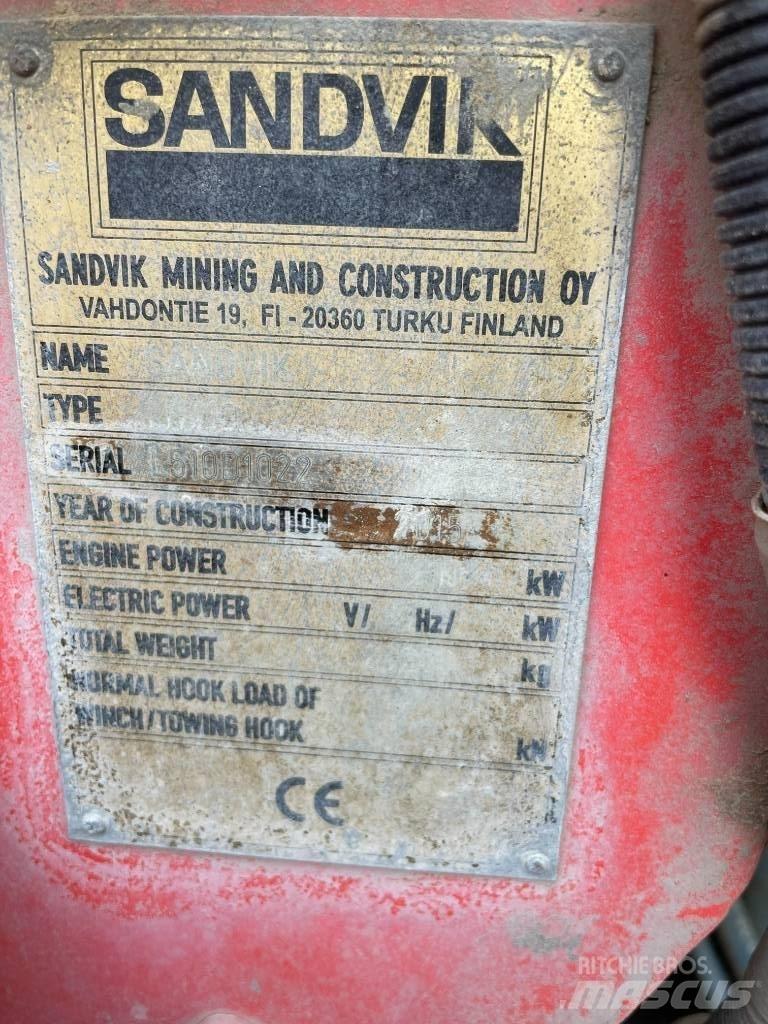 Sandvik LH 410 Yer Altı Yükleyicileri