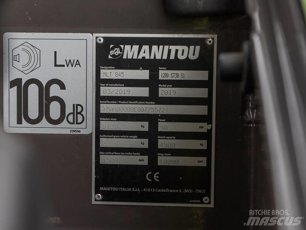 Manitou MLT 845 Tarimsal teleskopik yükleyiciler