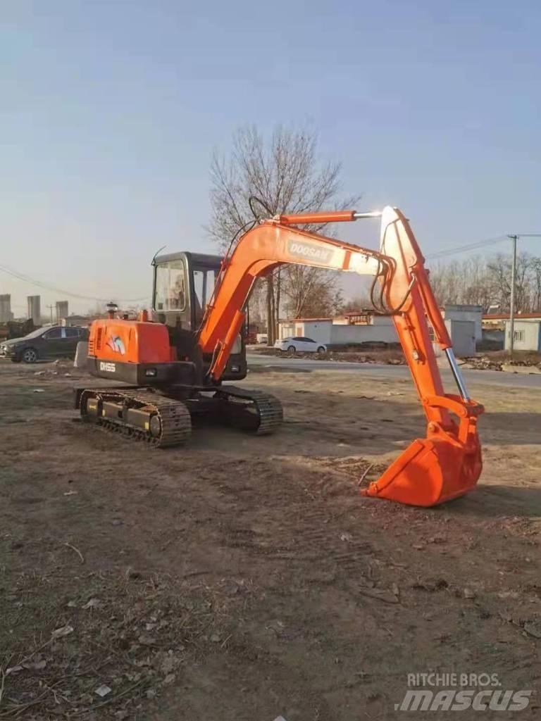 Doosan DH 55 Mini ekskavatörler, 7 tona dek