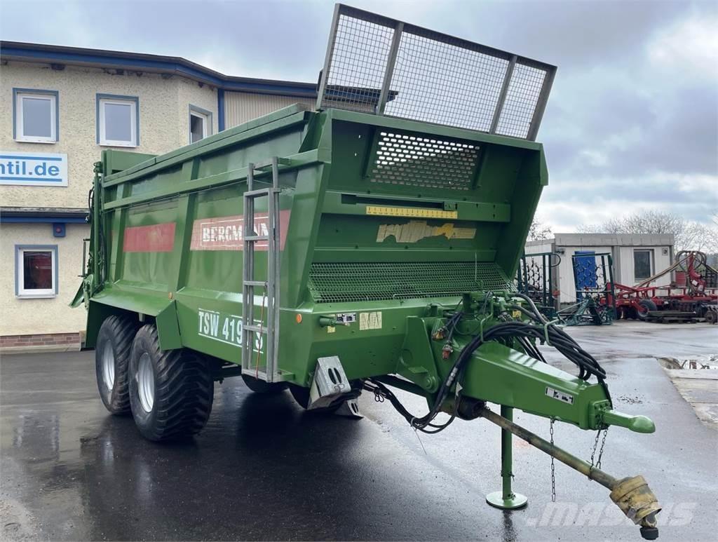 Bergmann TSW 4190S Gübre dagitma tankerleri