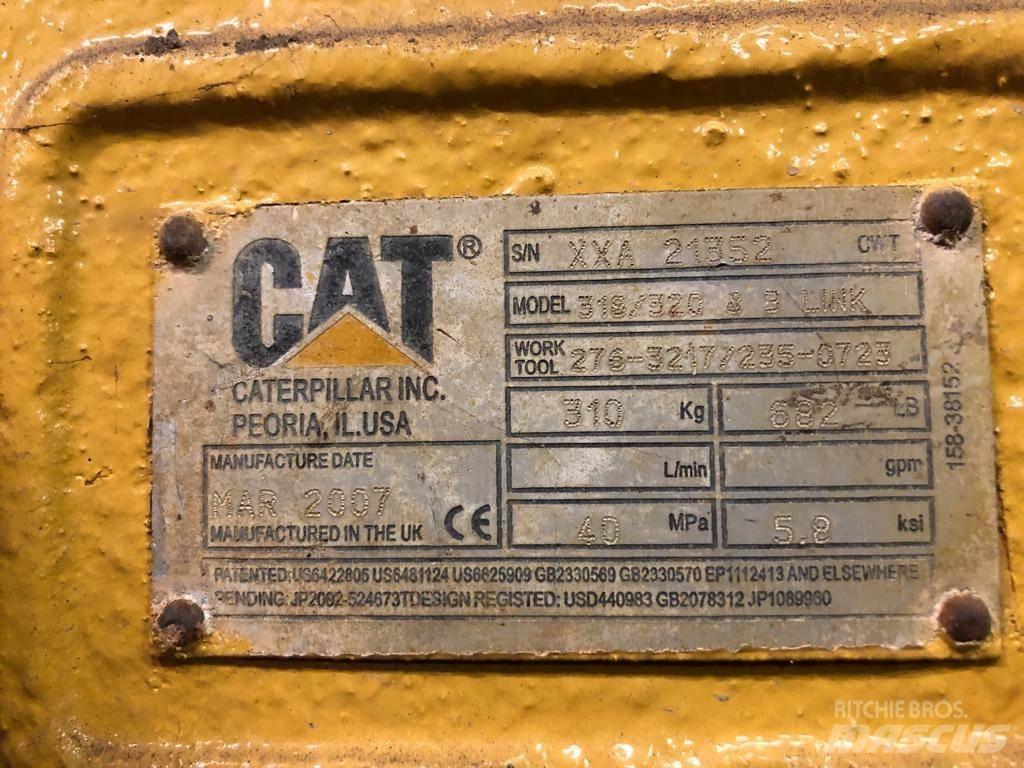 CAT 318 quick Hitch Diger parçalar