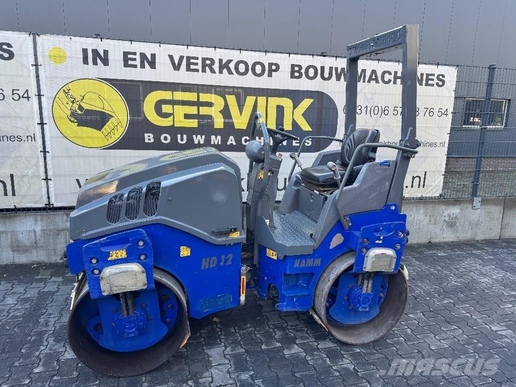 Hamm HD 12 VV Çift tamburlu silindirler