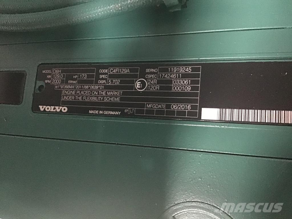 Volvo D6H NEW Motorlar