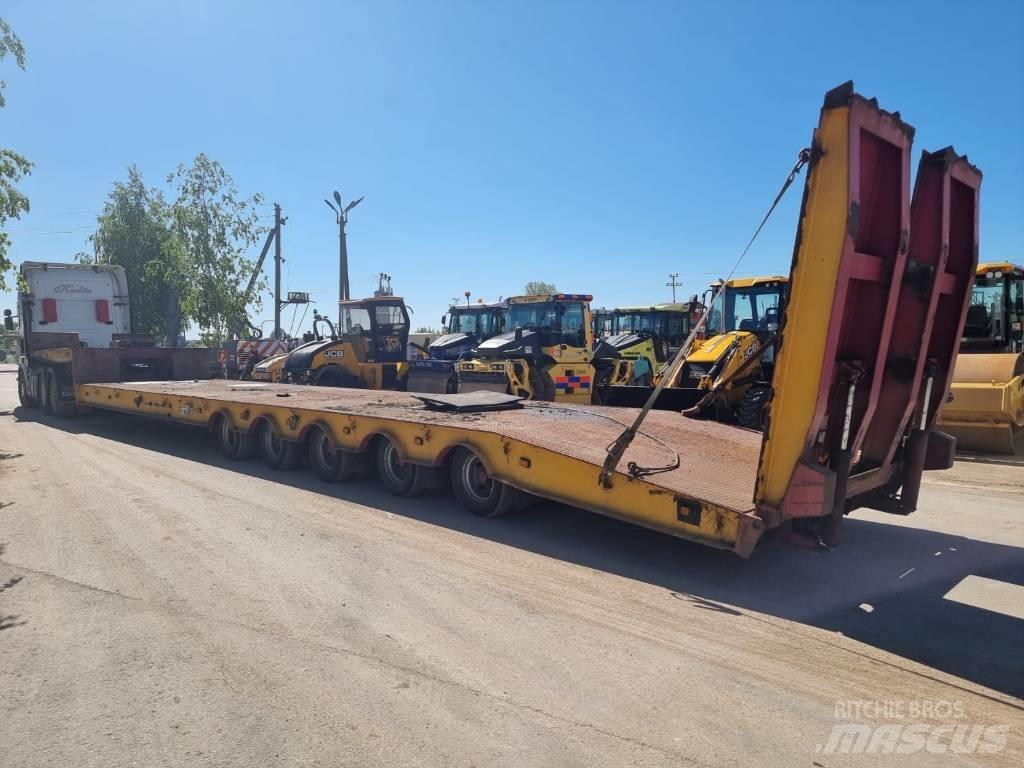 King Tromco Trailers Low loader yari çekiciler