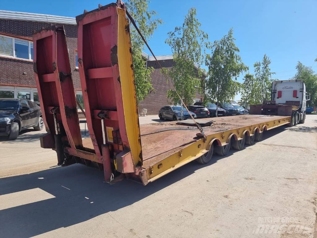 King Tromco Trailers Low loader yari çekiciler
