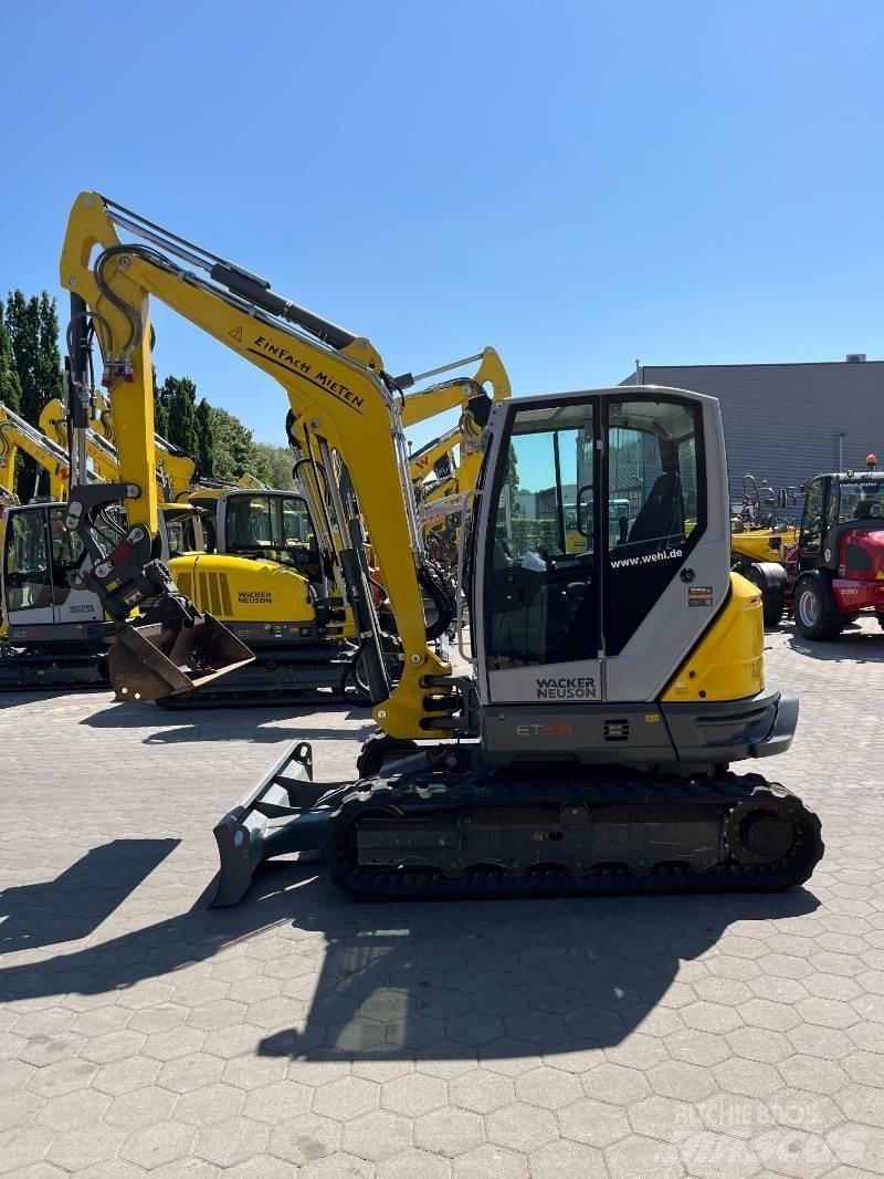 Neuson ET58 Mini ekskavatörler, 7 tona dek