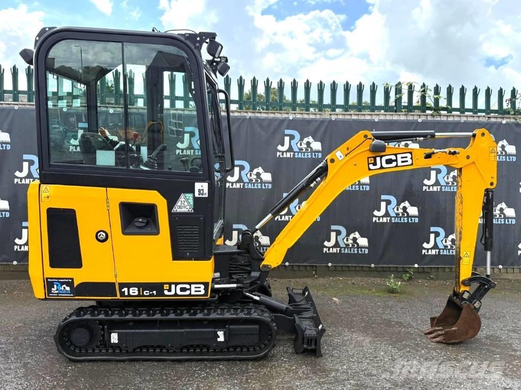JCB 16 C-1 Mini ekskavatörler, 7 tona dek